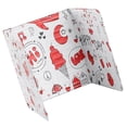thumbnail image 3 of Injueey Utensilios de cocina Pantalla de salpicaduras de aceite Placa de papel de aluminio plegable Estufa de Deflector a prueba de Suministros de limpieza para el hogar Rojo, 3 of 6