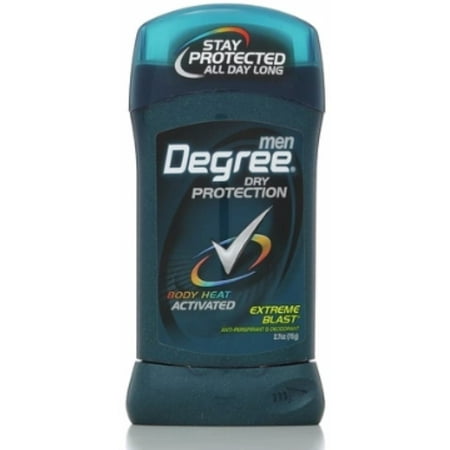 - Degree Men Anti-Perspirant Deodorant Invisible Stick Extreme Blast 2.70 oz (Pack of 2)