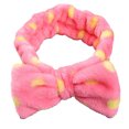 thumbnail image 4 of Minnieouse Diademas Nudo de lazo Banda elástica para la cabeza Adornos anudados Accesorios para el cabello Diadema para de cara Punto rojo Type2 NO2, 4 of 6