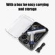 thumbnail image 3 of Home-use Handheld Electric Screwdriver Set Mini Rechargeable Electric Screwdriver Kit Portable Cordless Screwdriver Powerful, 3 of 4