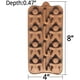 thumbnail image 2 of moldes de silicona de Navidad para hornear jabón de gelatina, bastón de caramelo, molde de caramelo de chocolate para hombres de pan de jengibre (2 formas) brillar Hogar, 2 of 4