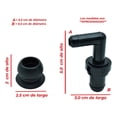 thumbnail image 4 of Vàlvula Pcv P/honda Accord 2.2l 2.3l Odyssey 2.2l 2.3l Negro, 4 of 4