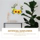 thumbnail image 2 of GOOHOCHY 3 guirnaldas artificiales de girasol para colgar en la pared., 2 of 8