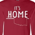 thumbnail image 4 of Inktastic It's Home- State of Oklahoma Outline Long Sleeve T-Shirt, 4 of 5