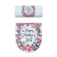 thumbnail image 2 of HELLHERO Mother's Day Toilet Protector Cover with Soft 2 Pack Round Toilet Lid Dust Cover 17"x21" for Adjustable, 2 of 6