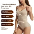 thumbnail image 2 of DREAM SLIM Shapewear Bodysuit for Women Tummy Control Panties Seamless Sleeveless Tops V-Neck Camisole Jumpsuit, 2 of 8