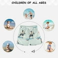 thumbnail image 6 of FORMRS Boys Swim Trunks Quick Dry Mesh Liner Boardshorts Sizes XS-XL, Ice Play, 6 of 7