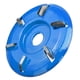 thumbnail image 2 of Herramienta de disco de pulido de de madera Herramientas de fresado para 6 diente azul Baoblaze Disco de talla de amoladora angular, 2 of 8