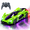 Green, variant on WeFone 1/18 RC Drift Car with Spark Wheels, 2.4GHz High Speed Remote Control Racing Car with LED Lights, Sound Effects, Auto Demo & Parking, 20 Min Rechargeable Battery Toy for Kids Ages 6+