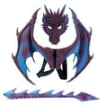 thumbnail image 1 of Enfants Aile de Dragon Costume Accessoires de Fête pour Accessoire Photo de Fête Carnaval Violet, 1 of 10