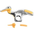 thumbnail image 1 of Desmontador de neumáticos, herramienta de cabeza de pato de montaje de cambiador de neumáticos de automóvil con 1 par de protectores de llanta para reemplazo, acero fundido, 30 mm, 1 of 5