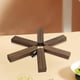 thumbnail image 5 of Manteles individuales de madera con almohadillas creativas resistentes al calor para mesas. B, 5 of 9