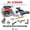 Silver, variant on RCScrewZ Stainless Steel Screw Kit tra064 for Traxxas Bandit VXL TSM Ed. 24076-3 RC Car | SET