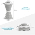 thumbnail image 3 of Botella de agua plegable sin BPA ACTIVE 500 ml gris, 3 of 5