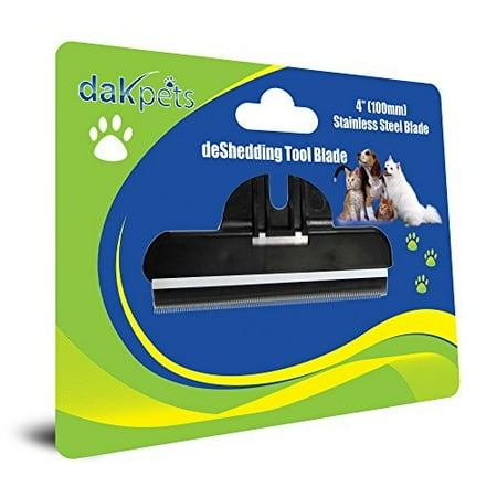 Medium Grooming - DakPets Deshedding & Pet Grooming Replacement Comb For Small, Medium & Large Dogs + Cats. Dramatically Reduces Shedding In Minutes GUARANTEED!
