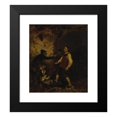 thumbnail image 2 of Ludwig Kraus 15x17 Black Modern Framed Museum Art Print Titled - Death of a Gentleman (circa 1850), 2 of 5
