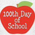 thumbnail image 3 of CafePress - 100Th Day Of School Red Apple Kids Light T Shirt - Light Classic Kids Graphic, Short Sleeve T-Shirt, Sizes XS-XL, 3 of 4