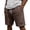42# Brown, variant on Waffle Shorts Mens Casual Elastic Waist Drawstring Summer Beach Vacation Yoga Golf Shorts with Pockets Light Green S