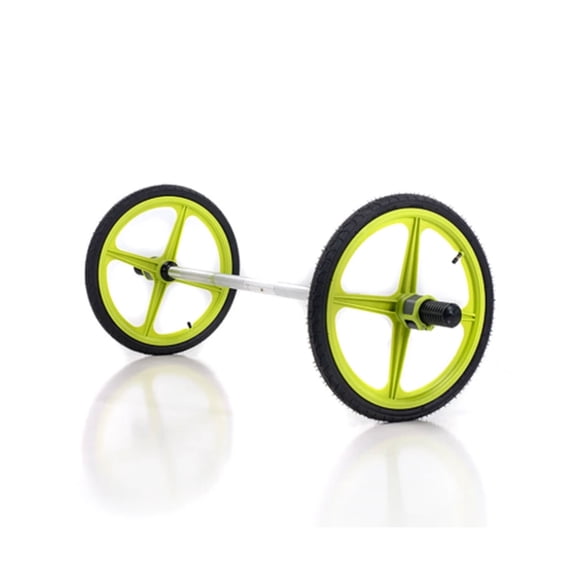 AXLE Lightweight Olympic Barbell with Weighted Plate (Straps Not Included)