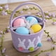 thumbnail image 1 of Uuiauoio Easter Basket for Boys and Girls, Adorable Bunny Basket for Easter Egg Hunts, Soft & Safe Baby’s First Easter Basket, Sturdy Cotton Rope Empty Gift Basket, Festive Décor, 1 of 6