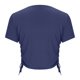 thumbnail image 5 of Tops de Trabajo de las Mujeres, Nueva Camiseta Casual de Cuello Redondo de Manga Corta con Cordón de Color Sólido para Diario Y Viajes, 5 of 7