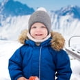 thumbnail image 3 of OZERO Warm Winter Hat and Gloves Scarf Set, Beanie Hat Winter Gloves Fleece Lining Boys / Girls, 3 of 8