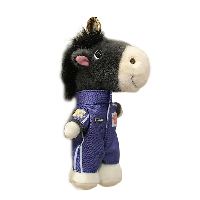 zhangmingg Ready To Use Horse Keychain Jackets Design Youth Lightweight Soft Cool Decorative Accessory
