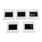 Interference Diffraction Grating Set 5Pcs with Double and Triple Slits