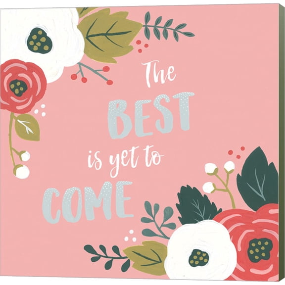 Wildflower Daydreams VI The Best by Laura Marshall, Canvas Wall Art