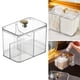 thumbnail image 2 of Organizador de cosméticos, caja de almacenamiento de herramientas de maquillaje transparente multiusos a prueba de polvo Claro, 2 of 9