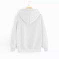 thumbnail image 2 of Vedolay Women Tops Women's 2023 Crewneck Oversized Pullover Casual Comfy Fall Fashion Hoodies,White XL, 2 of 5