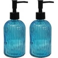 thumbnail image 2 of AIGIA 2 Pack Glass Soap Dispenser, 13.5 Ounce Kitchen Soap Dispenser for Bathroom, Hand Soap, Dish Soap, 2 of 10