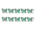 thumbnail image 1 of UDIYO 10Pcs Nail Decorations Exquisite Shape 3D Visual Effect Vibrant Color Realistic Looking Colorful Butterfly DIY Nail Art Ornament Party Favor Nail Supplies, 1 of 7