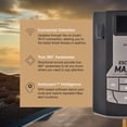 thumbnail image 3 of Detector de radar láser Escort MAX 360c - WiFi y Bluetooth habilitado, protección de 360°, alcance extremadamente largo, alertas de voz, compatible con Apple CarPlay y Android Auto, negro, 3 of 5