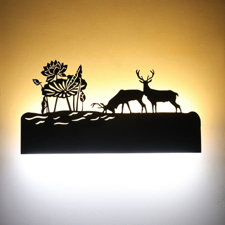 

Toyella Nordic LED Acrylic Background Wall Light Antelope Up warm