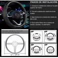 thumbnail image 4 of Funda De Volante De Coche Clásica De Fibra De Carbono, 38 Cm, 4 of 4