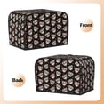 thumbnail image 3 of Fotbe colorful Skull dog flower for Two Slice Toaster Cover, Fingerprint Protector, Super Soft Appliance Cover And Dust Cover,Bread Dust Cover & Fingerprint Protection, 3 of 7