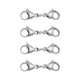 thumbnail image 4 of AMLESO 2x4x Double Opening Lobster Claw Clasps Lock Jewelry Making Bracelet Extension 2 Pcs, 4 of 8