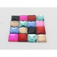 thumbnail image 5 of U8MO 100 Mixed Color Faceted Square Flatback Glass Crystal Rhinestone Gems 10X10mm, 5 of 5