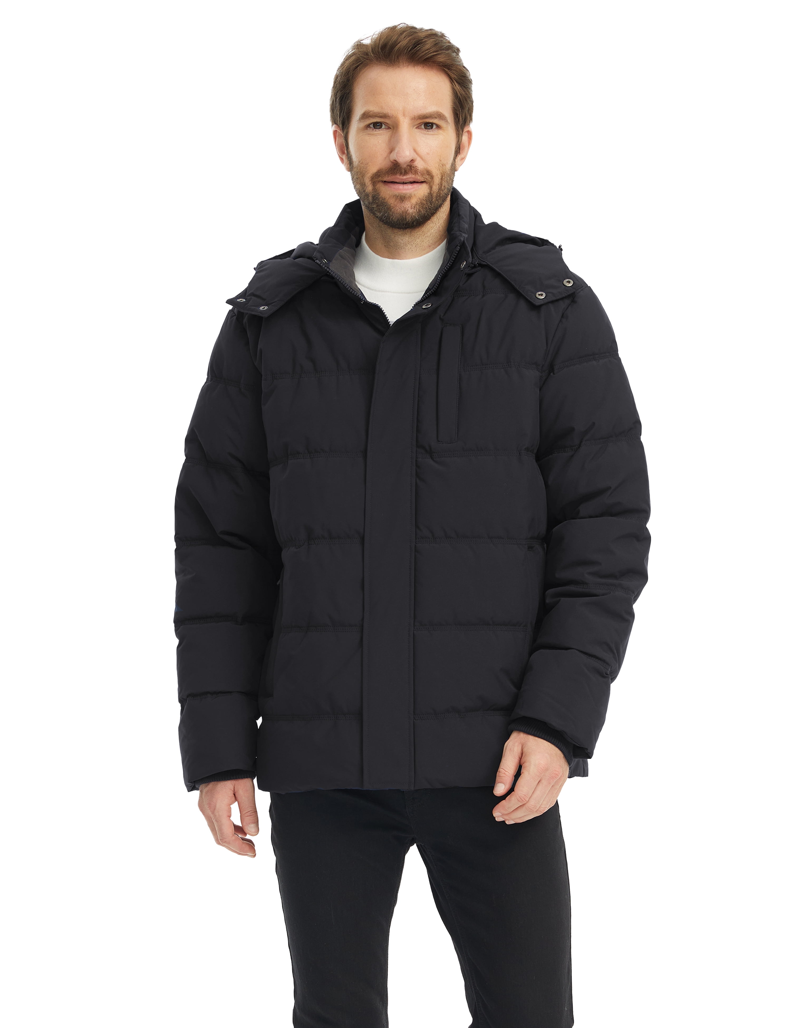 Wantdo Men's Winter Coat Thicken Padded Winter Jacket Warm