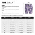 thumbnail image 2 of Bixox Men's Daisies Flowers printed lightweight casual shorts, soft sleep shorts with pockets., 2 of 5