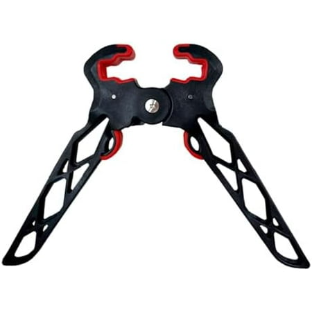 Archery Bow Stand Folding Compound Bow Stands Bow Jack Limbs Clamp Kickstand Ground Holder for Outdoor Hunting Shooting Accessories (Standard)$$Other
