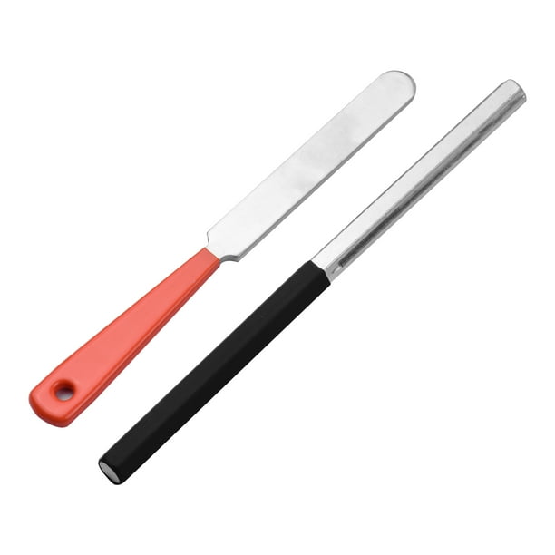 Archivo Fret Juego de limas de coronación de trastes de guitarra de acero inoxidable. herramientas de reparación de luthier para guitarra / bajo / ukelele / mandolina / banjo Maboto Archivo Fret