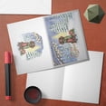 thumbnail image 4 of Merry Christmas Boykin Spaniel Snowy Winter with Gifts Tree Decorations 7x5in Folded Greeting Card Dog Lover Single Note Card with Envelope - 12020, 4 of 5