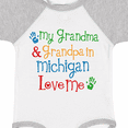 thumbnail image 4 of Inktastic Michigan Grandma Loves Me Boys or Girls Baby Bodysuit, 4 of 5
