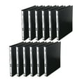 thumbnail image 1 of 1/2" D-Ring Binder, 3 Rings, Letter Size, Black, 1 of 6
