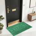 thumbnail image 3 of Taotanxi Welcome Mat Outdoor Indoor, All-Season Waterproof Front Door Mat Outside Entrance, All-Weather Heavy Duty Non-Slip Doormat, Low Profile Porch Patio Entrance Mats, 23x15, Green, 3 of 7