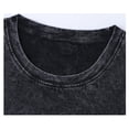 thumbnail image 4 of ZHENGLM Mineral Washed Graphic T Shirt for Men Women Casual Crewneck Short Sleeve Street Tee, 4 of 9