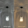 thumbnail image 4 of LMQNINE Modern Black Pendant Lighting Mini Crystal Chandeliers with Adjustable High for Kitchen Island Dinning Room Bedroom (3 Pack), 4 of 8