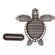 thumbnail image 3 of Organizador de joyas de tortuga, expositor de aretes, colgador de joyas de escritorio Marrón, 3 of 9